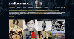 Desktop Screenshot of lechkaczynski.org