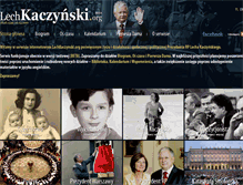 Tablet Screenshot of lechkaczynski.org